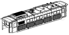 PIKO ET97782B-05 - H0 - Gehäuse